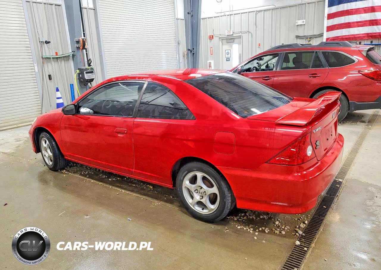 2004 Honda Civic Lx VIN:1HGEM225X4L076071 - 2