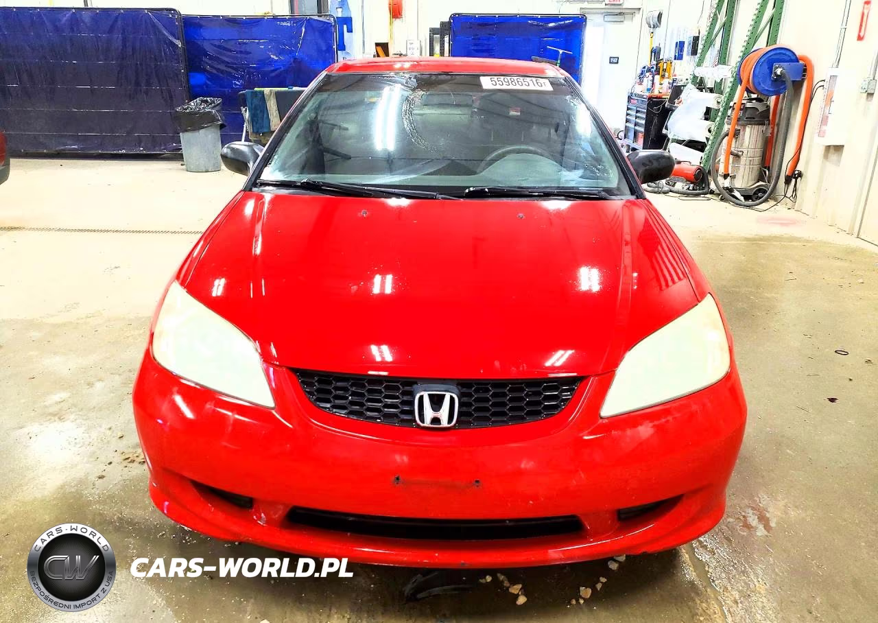 2004 Honda Civic Lx VIN:1HGEM225X4L076071 - 5
