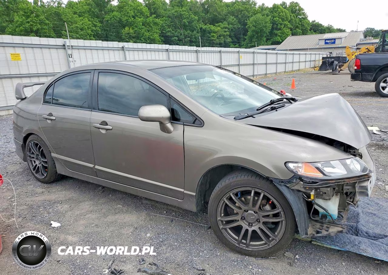 2008 Honda Civic Lx VIN:2HGFA16588H320076 - 4
