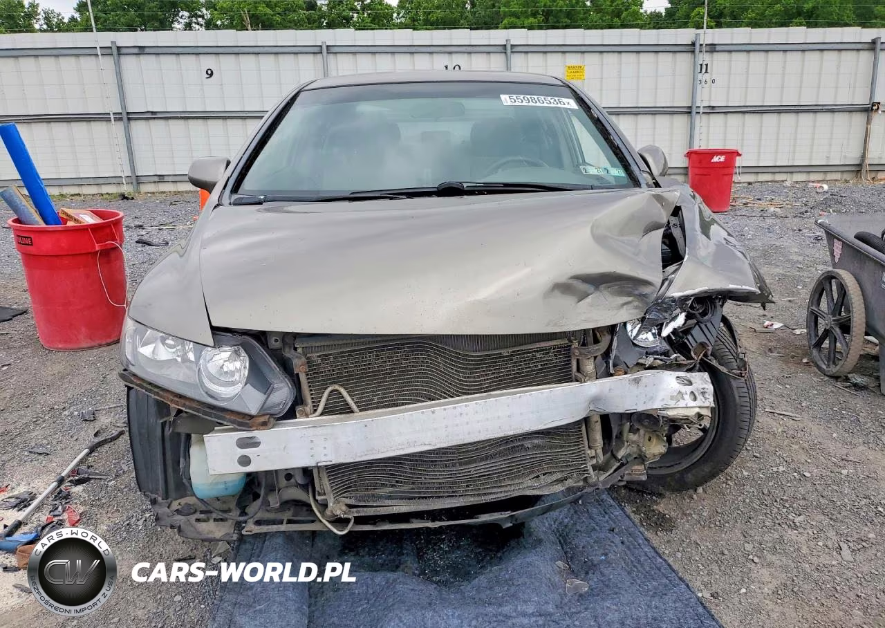 2008 Honda Civic Lx VIN:2HGFA16588H320076 - 5