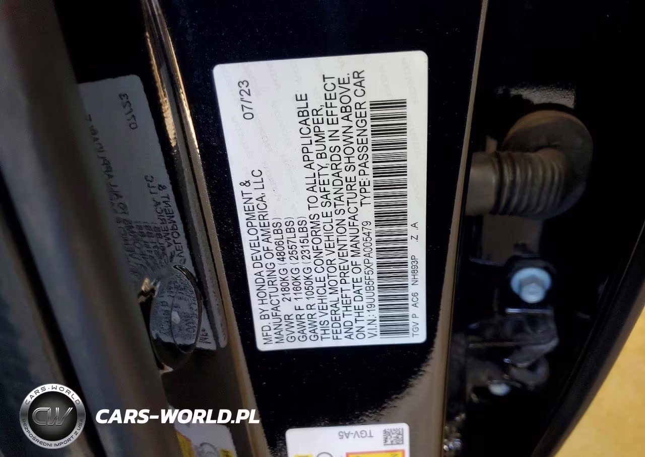 2023 Acura Tlx Tech A VIN:19UUB5F5XPA005479 - 12