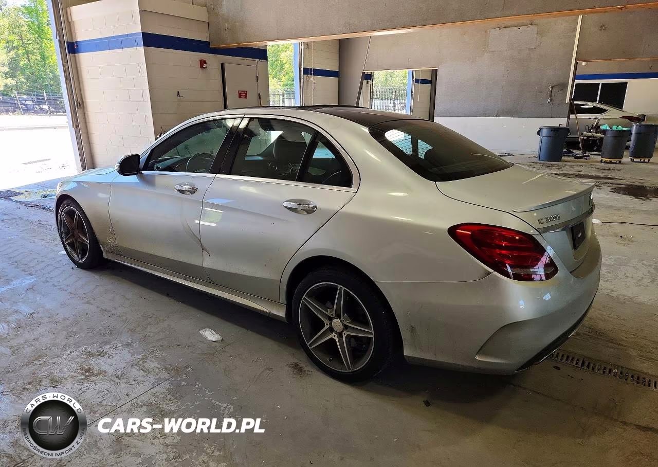 2015 Mercedes-Benz C 300 4Matic VIN:55SWF4KB1FU095417 - 2