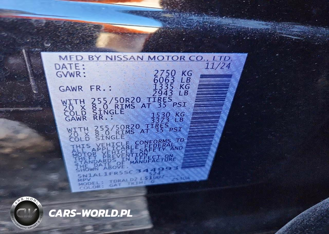 2025 Infiniti Qx60 Luxe VIN:5N1AL1FR5SC344993 - 13