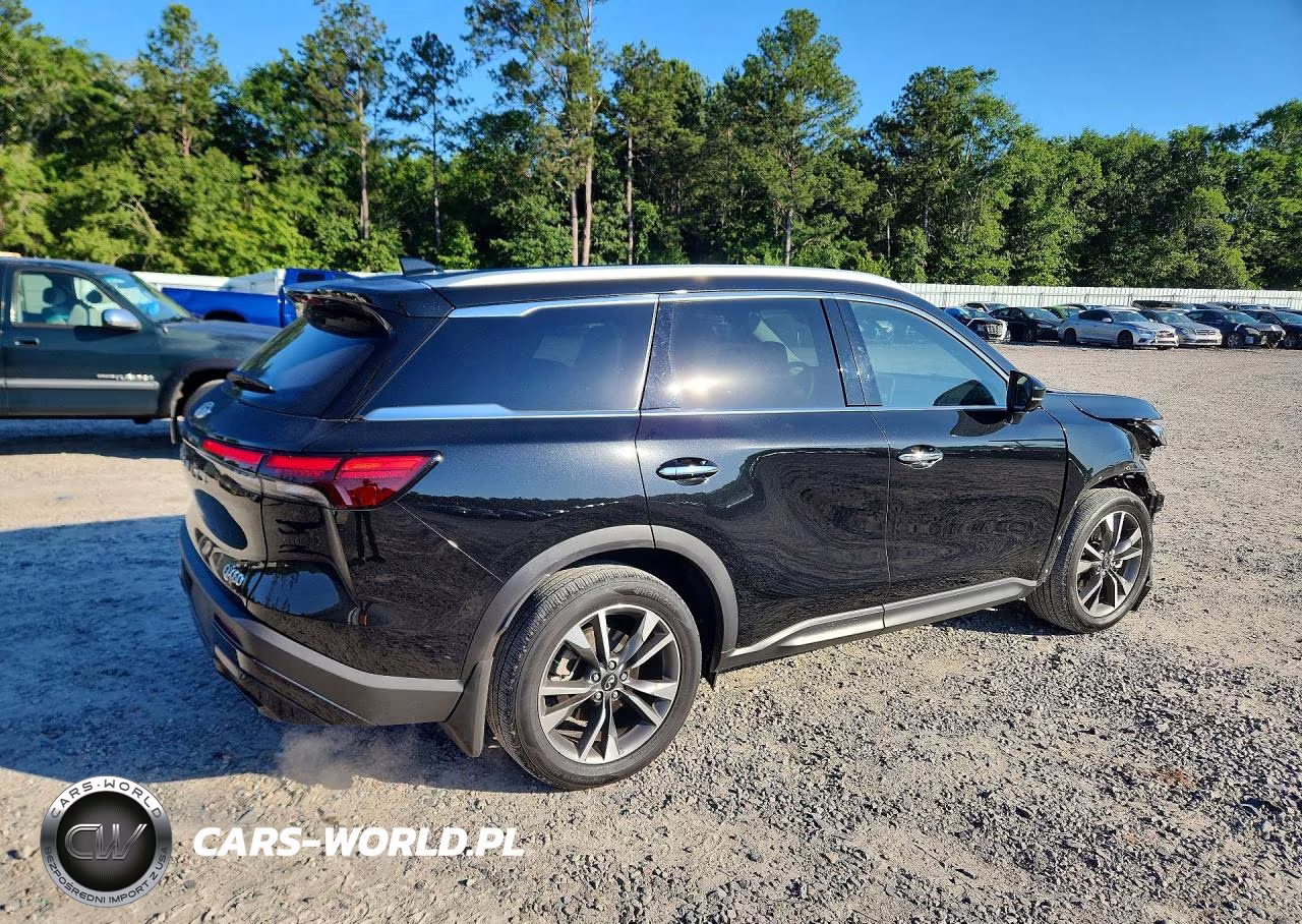 2025 Infiniti Qx60 Luxe VIN:5N1AL1FR5SC344993 - 3