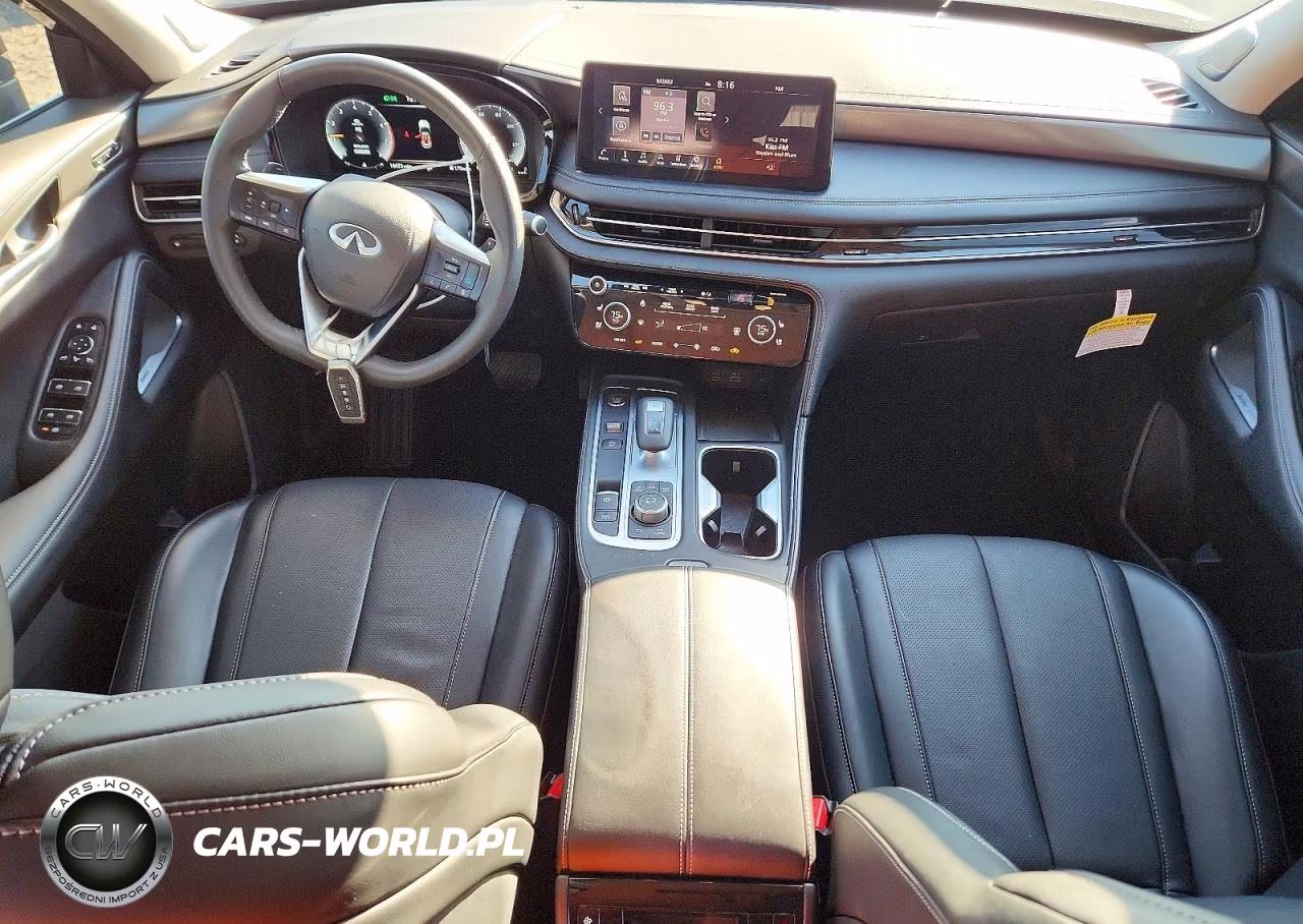 2025 Infiniti Qx60 Luxe VIN:5N1AL1FR5SC344993 - 8
