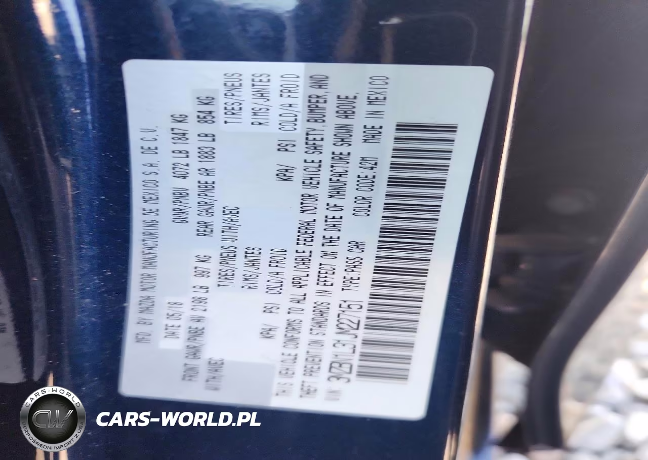 2018 Mazda 3 Touring VIN:3MZBN1L31JM227151 - 12