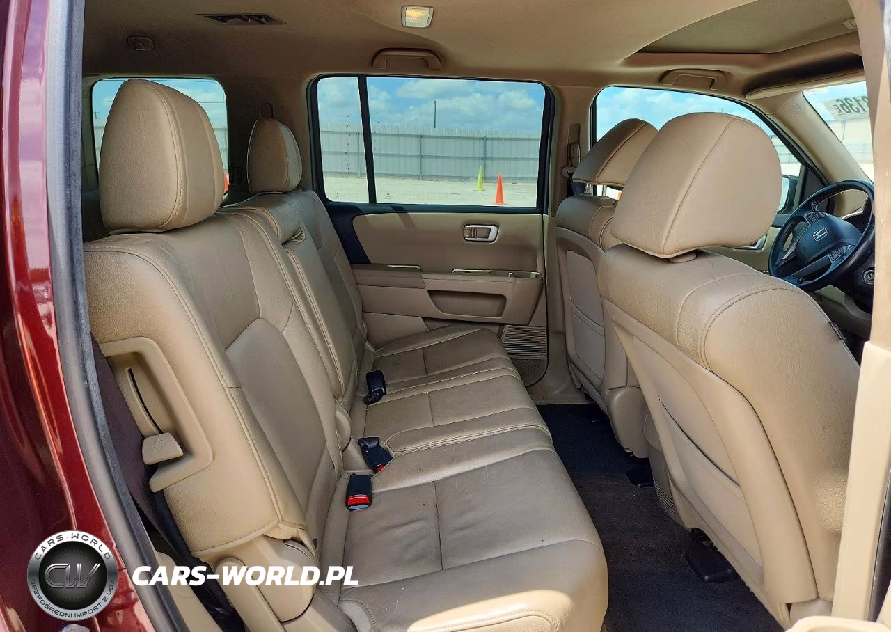 2013 Honda Pilot Exln VIN:5FNYF3H77DB024307 - 10