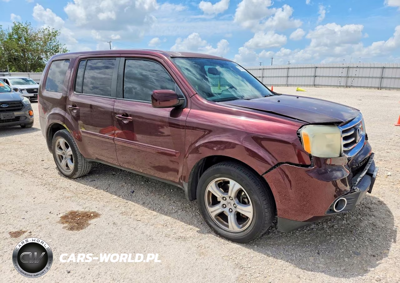 2013 Honda Pilot Exln VIN:5FNYF3H77DB024307 - 4