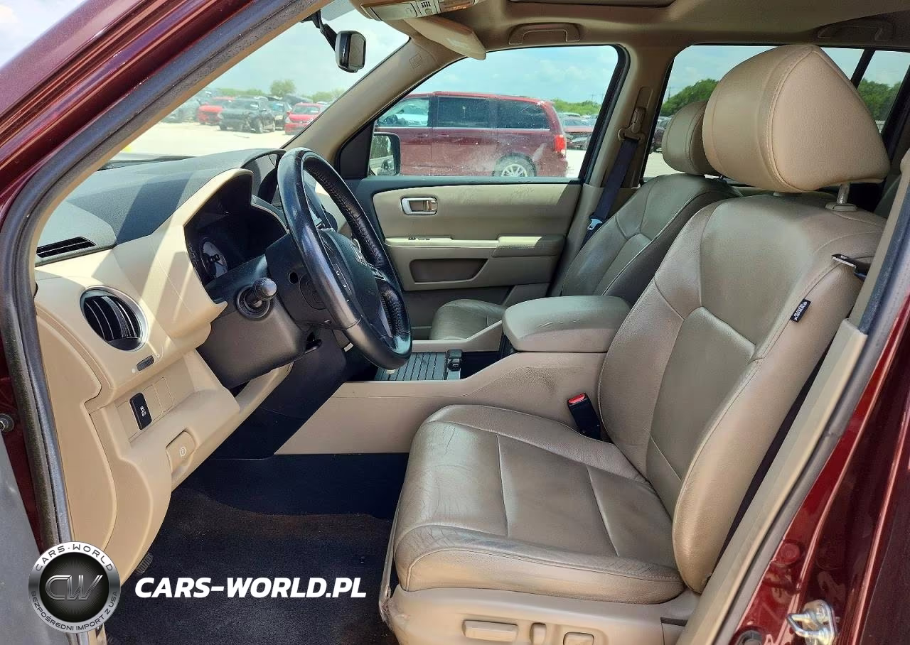 2013 Honda Pilot Exln VIN:5FNYF3H77DB024307 - 7