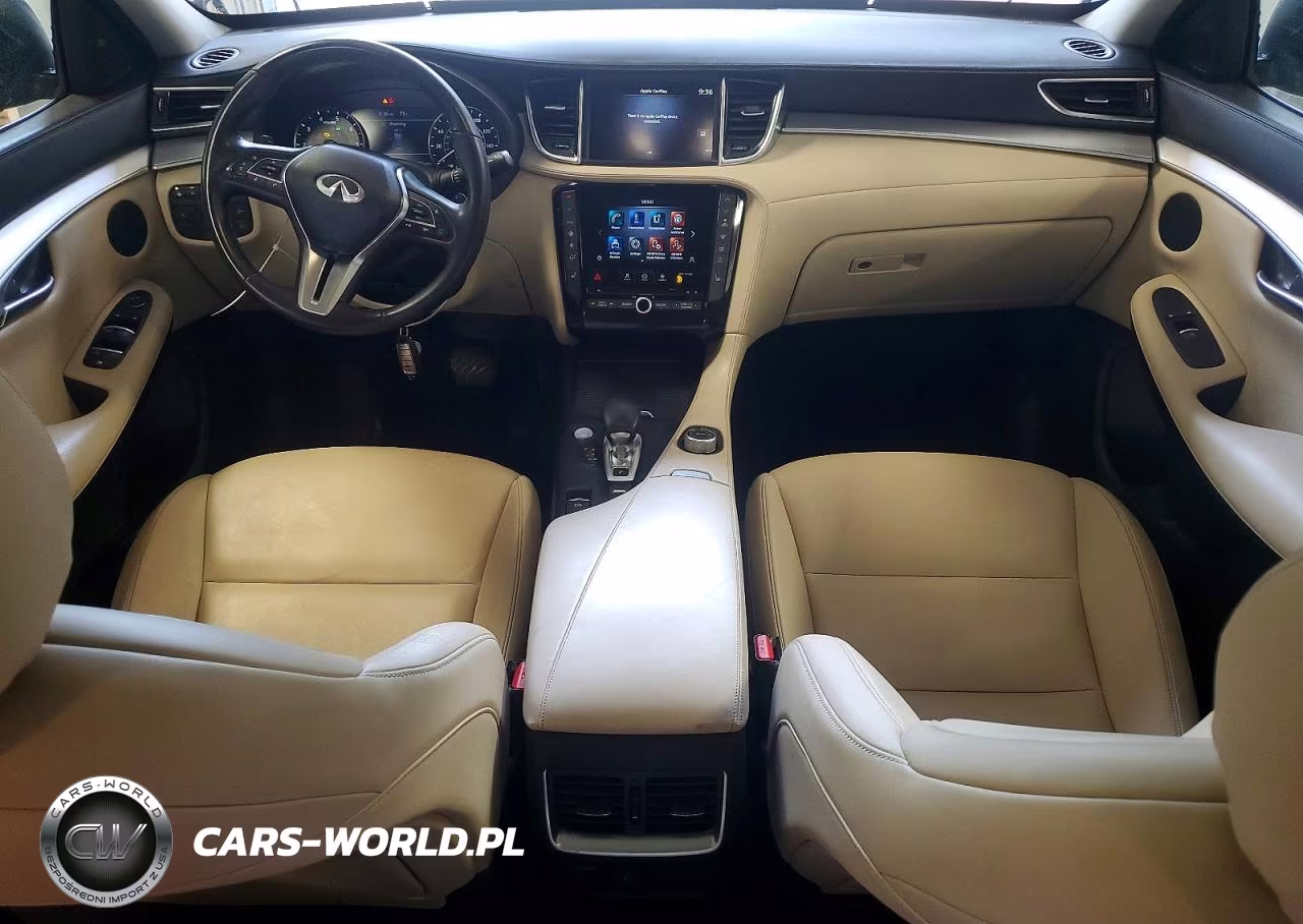 2021 Infiniti Qx50 Luxe VIN:3PCAJ5BB1MF117428 - 8