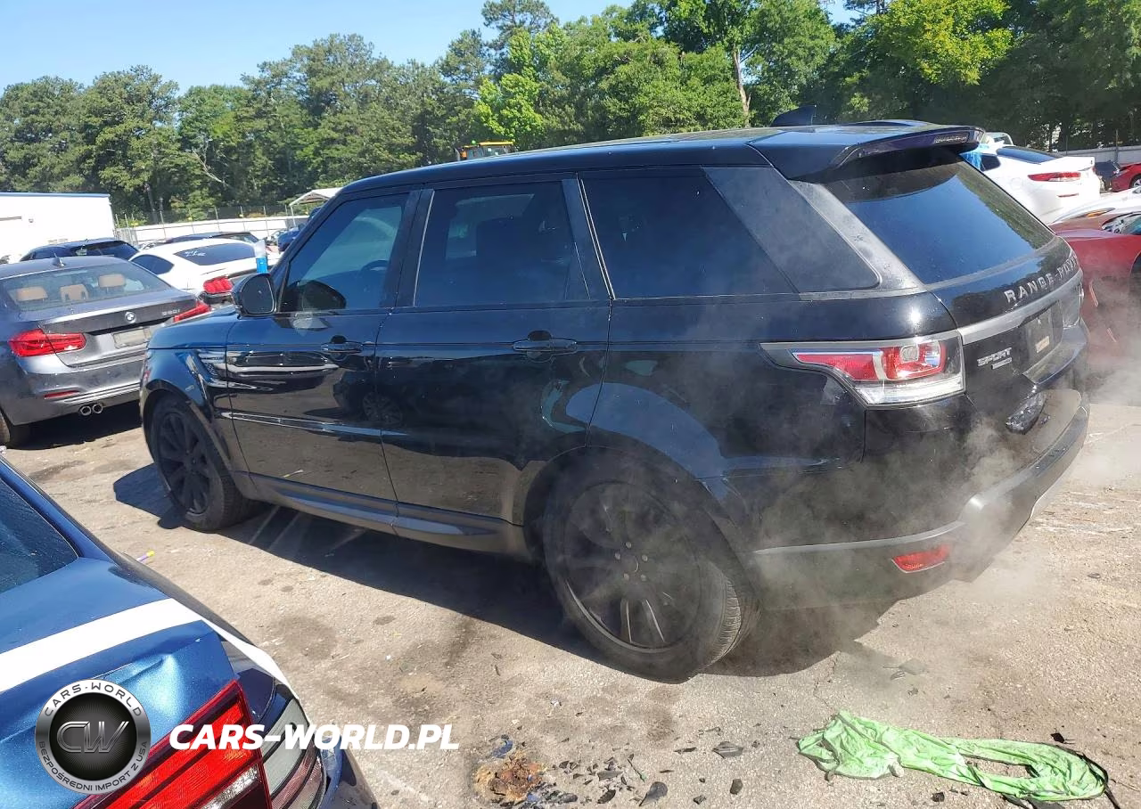 2017 Land Rover Range Rover Sport Hse VIN:SALWR2FV5HA161831 - 2