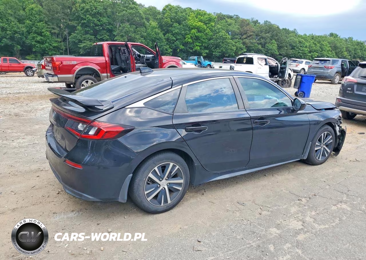 2022 Honda Civic Lx VIN:19XFL2H50NE016792 - 3