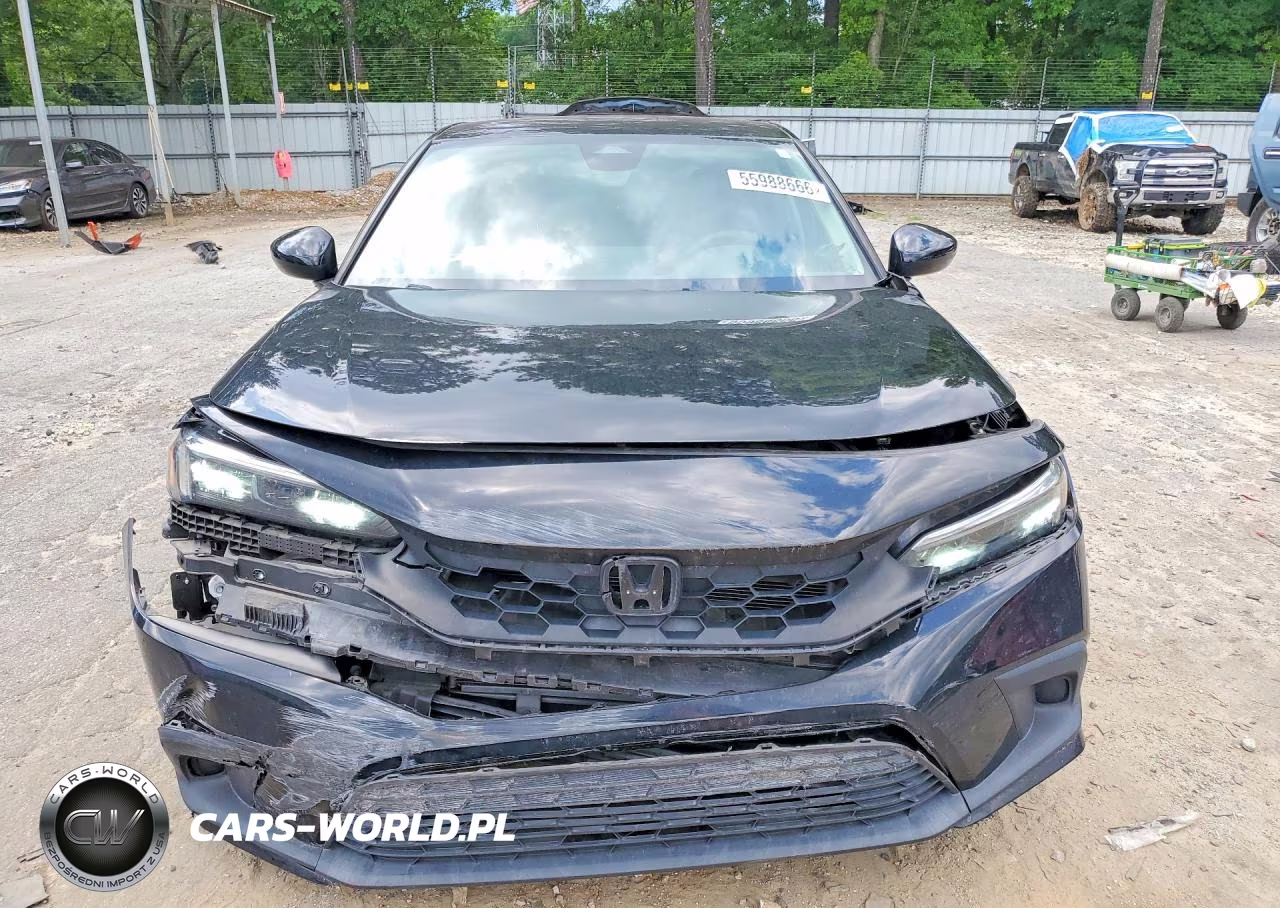 2022 Honda Civic Lx VIN:19XFL2H50NE016792 - 5