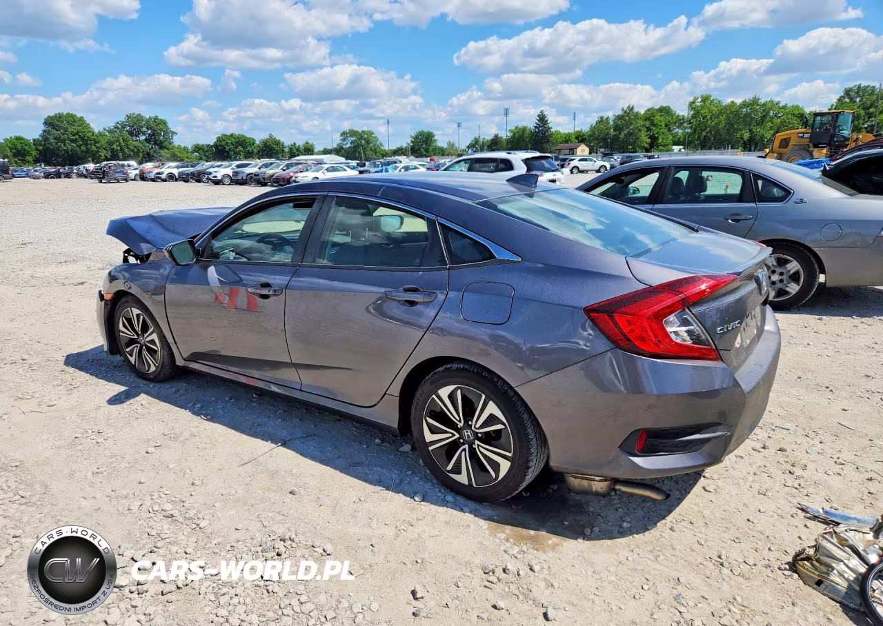 2018 Honda Civic Exl VIN:JHMFC1F71JX026433 - 2
