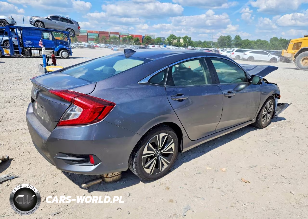 2018 Honda Civic Exl VIN:JHMFC1F71JX026433 - 3
