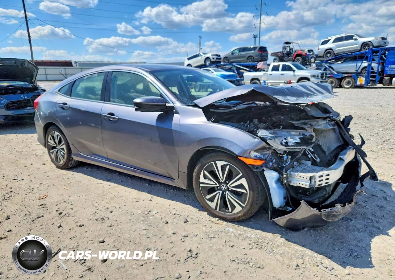 2018 Honda Civic Exl VIN:JHMFC1F71JX026433 - 4