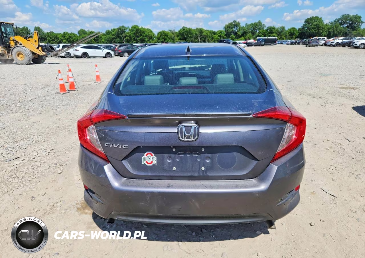 2018 Honda Civic Exl VIN:JHMFC1F71JX026433 - 6