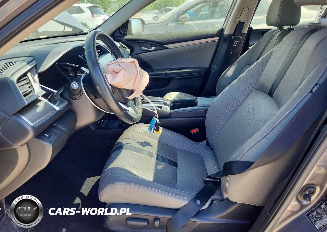 2018 Honda Civic Exl VIN:JHMFC1F71JX026433 - 7