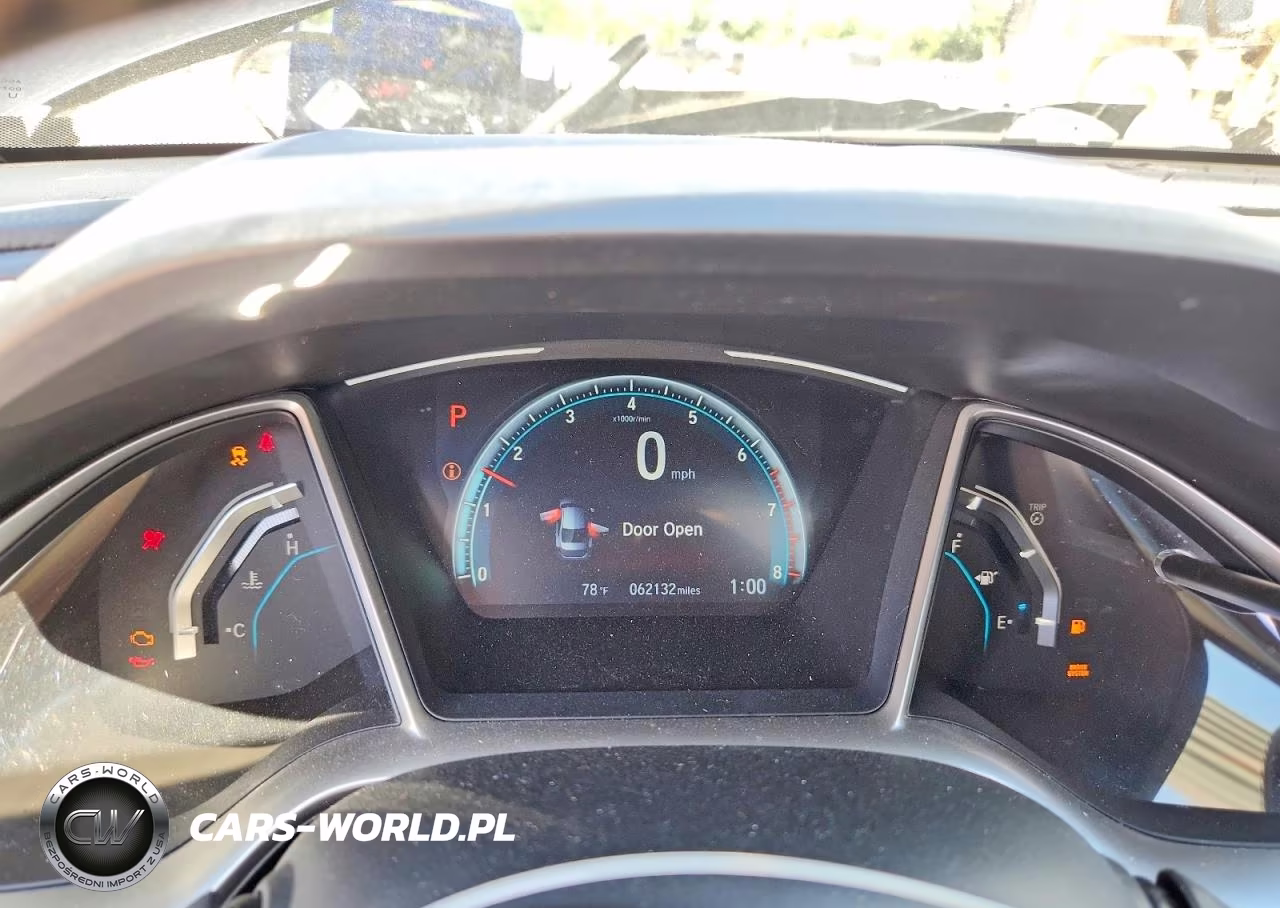 2018 Honda Civic Exl VIN:JHMFC1F71JX026433 - 9
