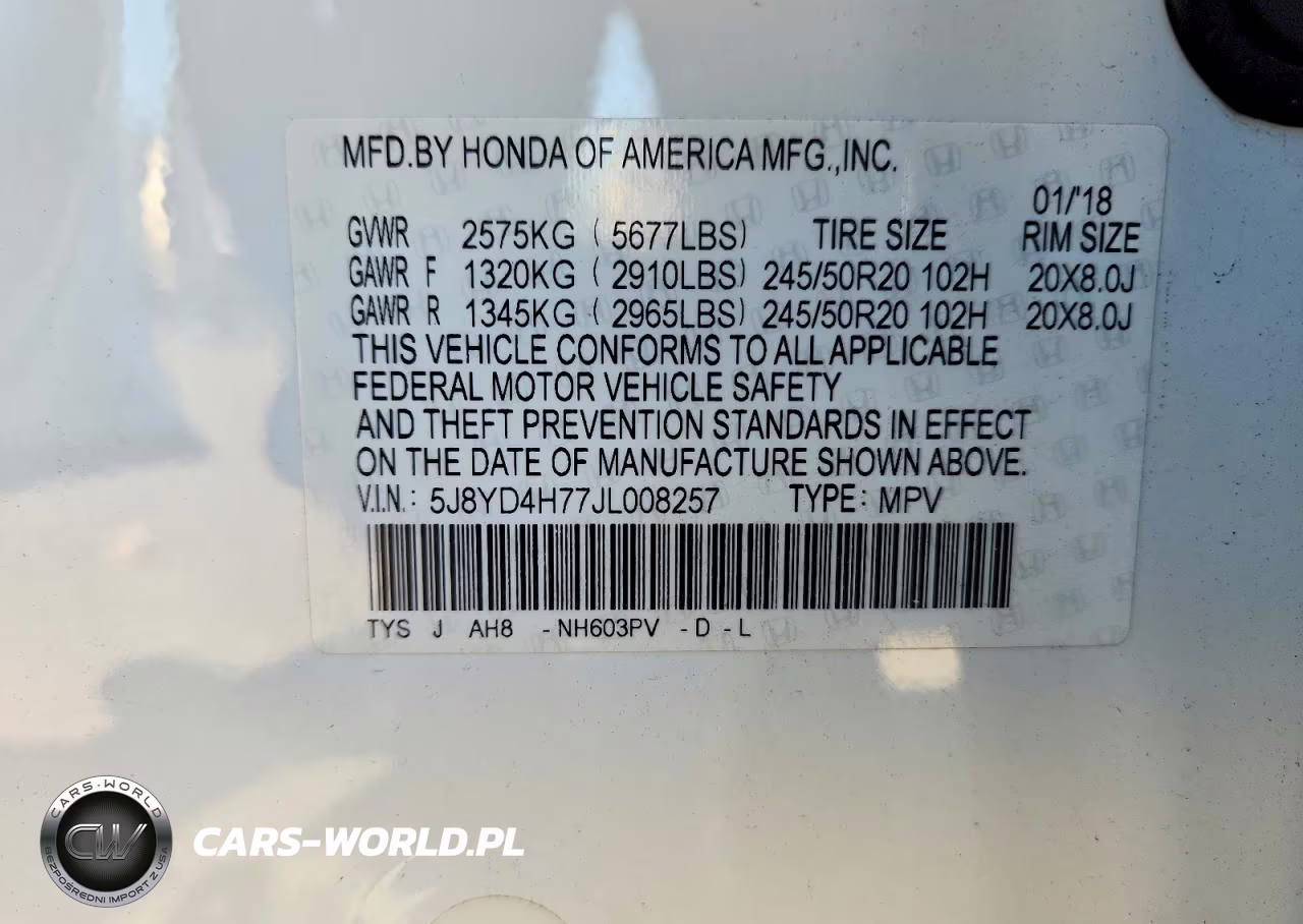 2018 Acura Mdx Technology VIN:5J8YD4H77JL008257 - 12