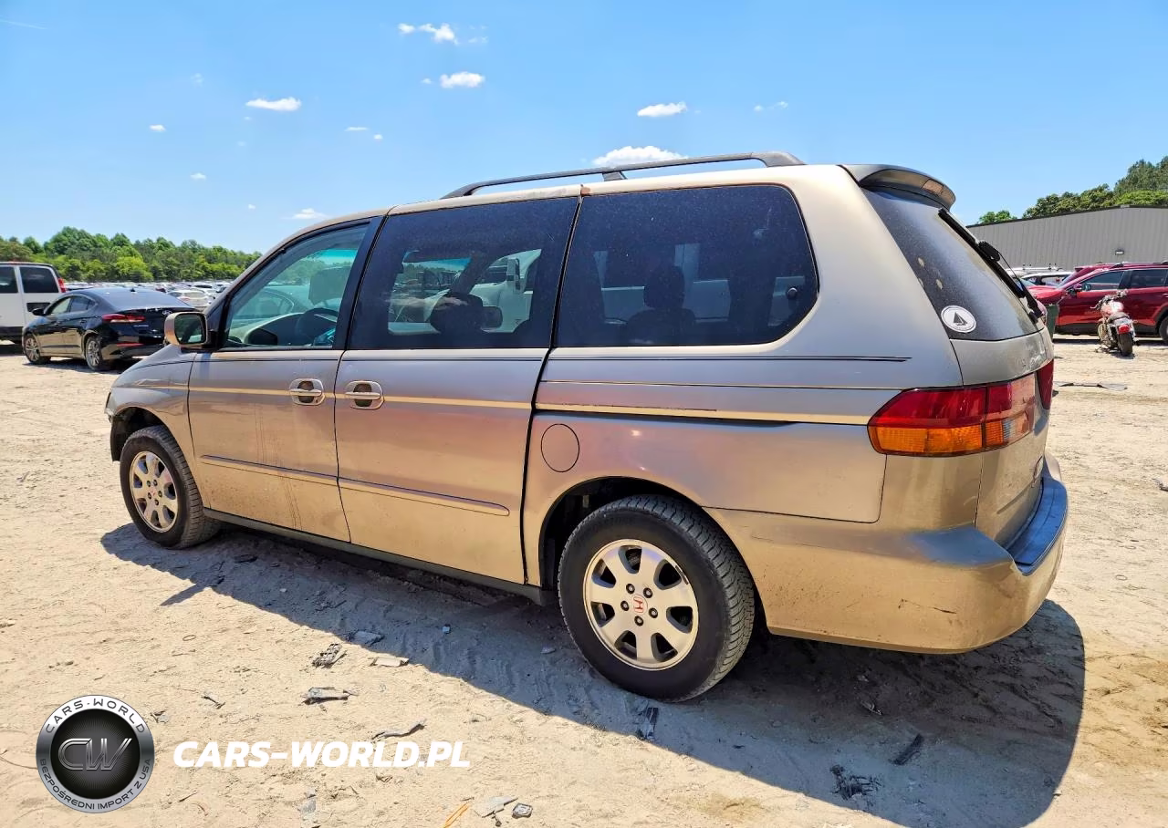 2002 Honda Odyssey Ex VIN:5FNRL18682B004704 - 2