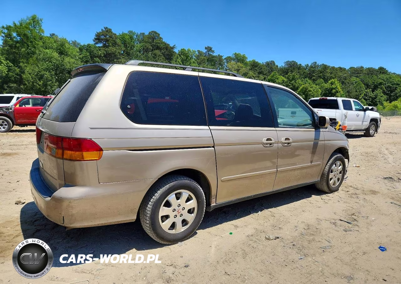 2002 Honda Odyssey Ex VIN:5FNRL18682B004704 - 3