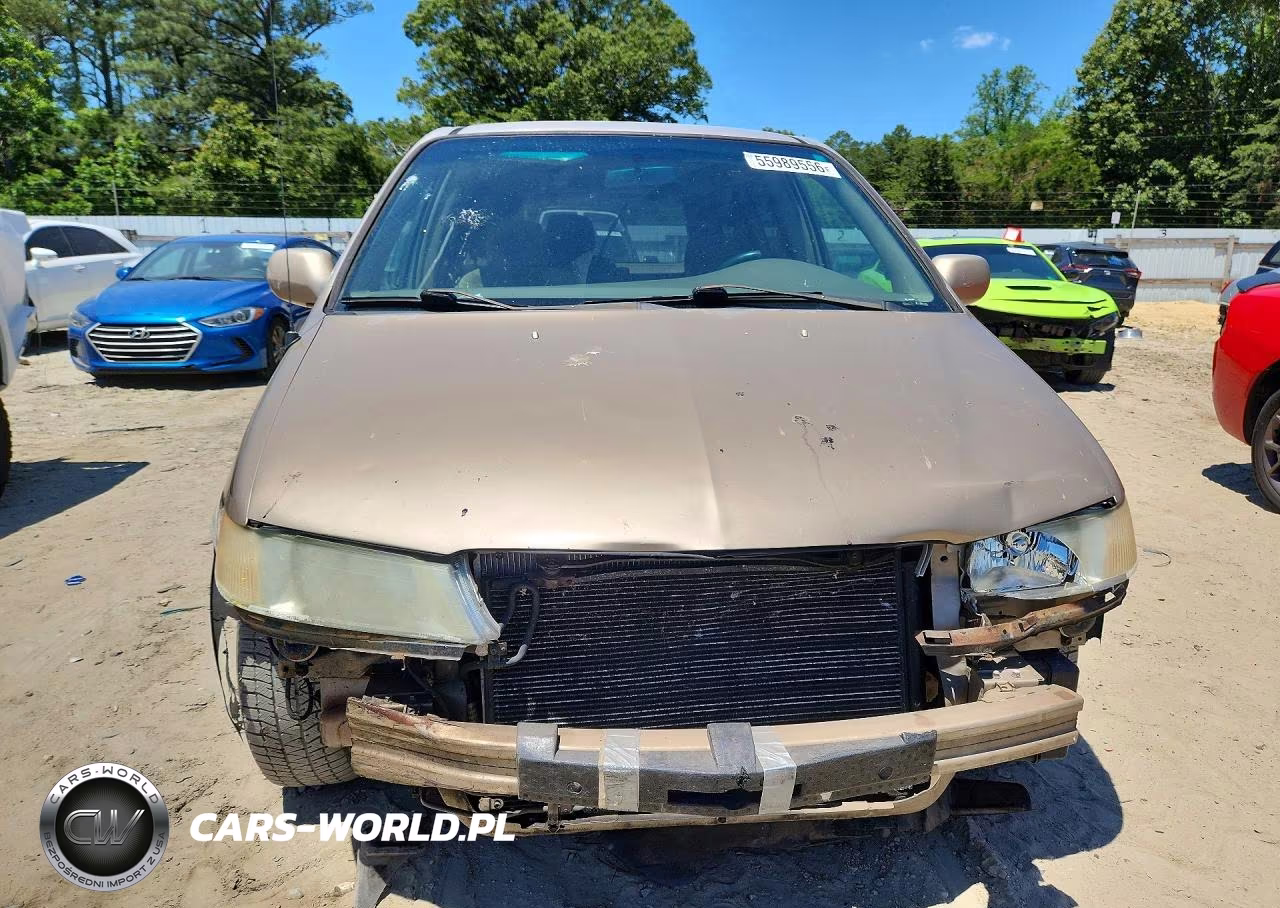 2002 Honda Odyssey Ex VIN:5FNRL18682B004704 - 5