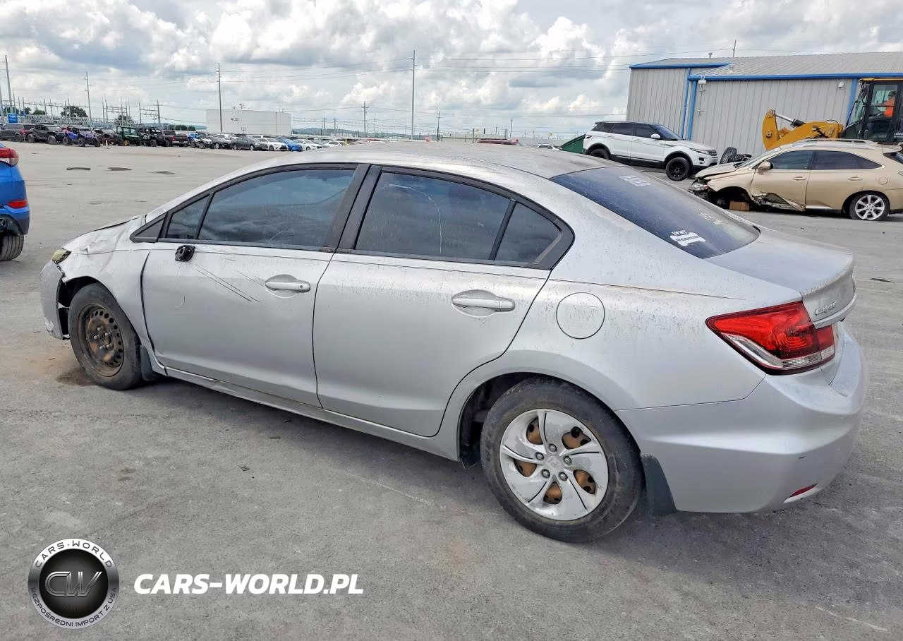 2013 Honda Civic Lx VIN:2HGFB2F59DH561674 - 2