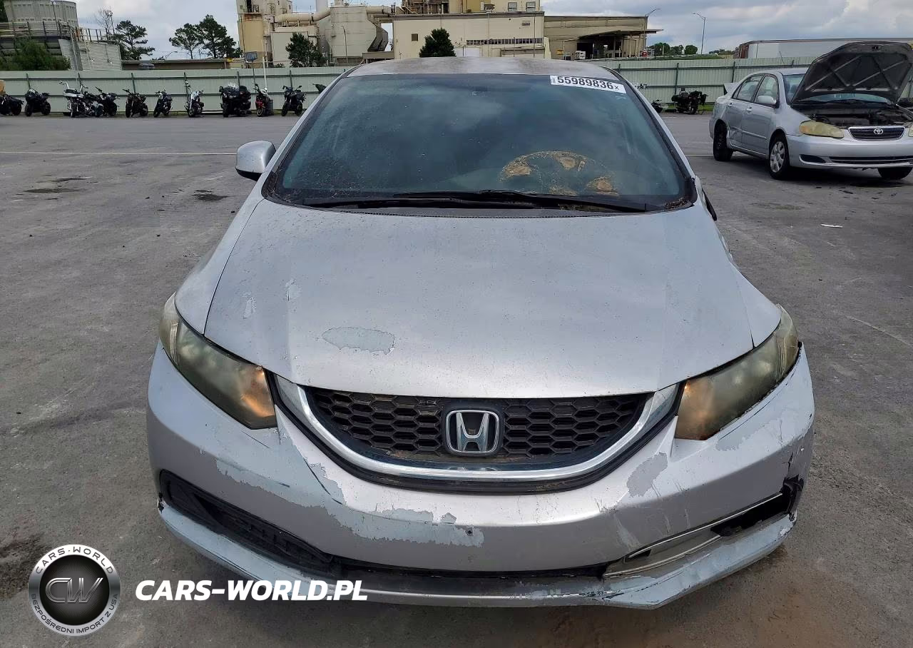 2013 Honda Civic Lx VIN:2HGFB2F59DH561674 - 5