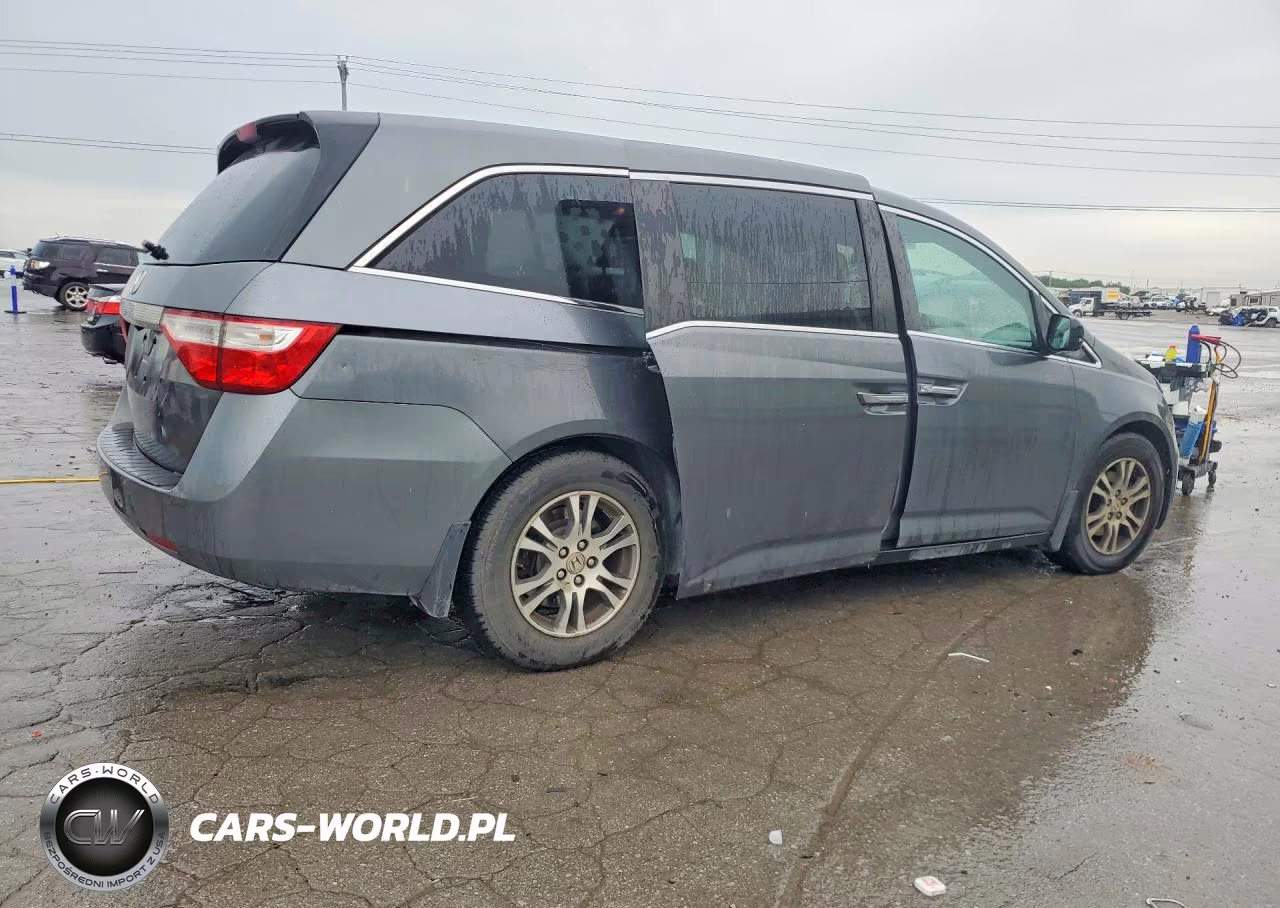 2013 Honda Odyssey Exl VIN:5FNRL5H65DB041073 - 3