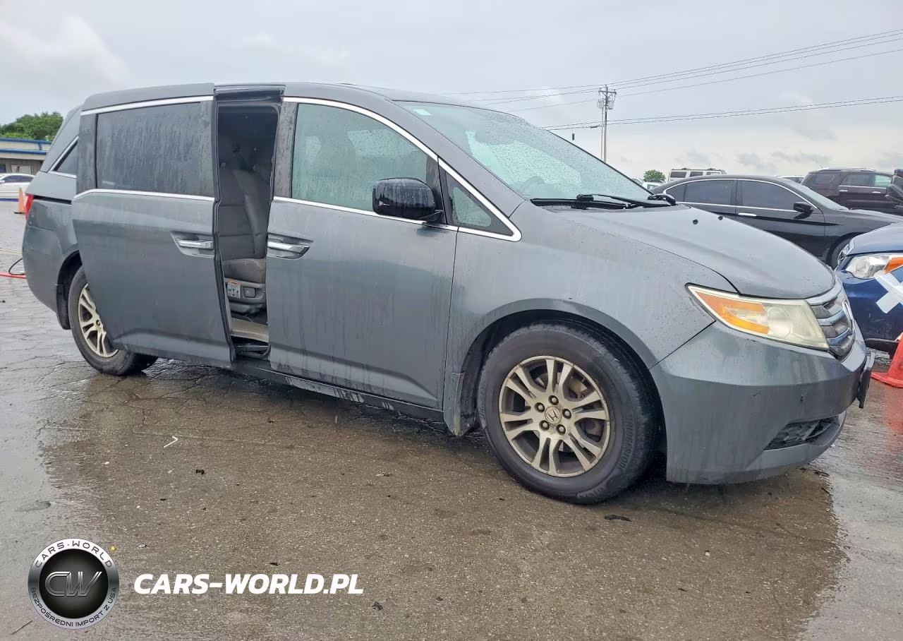 2013 Honda Odyssey Exl VIN:5FNRL5H65DB041073 - 4