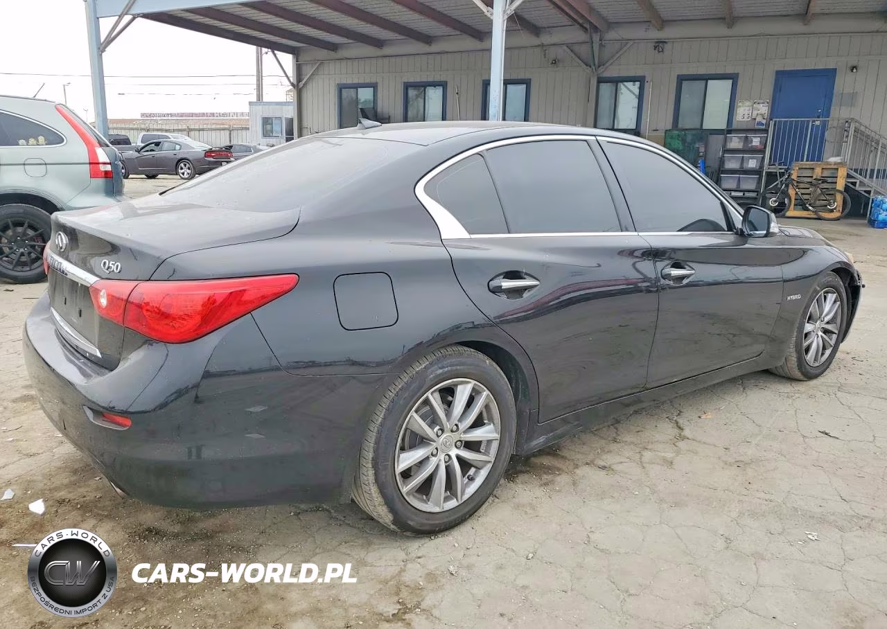 2014 Infiniti Q50 Hybrid Premium VIN:JN1AV7AP0EM691401 - 3