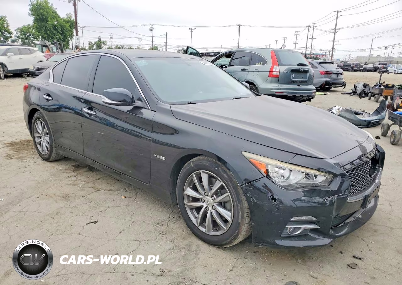 2014 Infiniti Q50 Hybrid Premium VIN:JN1AV7AP0EM691401 - 4