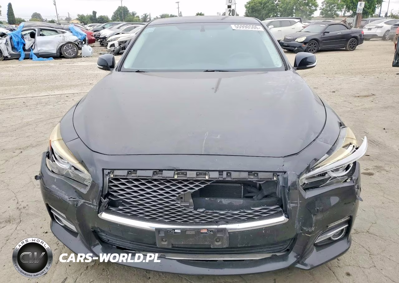 2014 Infiniti Q50 Hybrid Premium VIN:JN1AV7AP0EM691401 - 5