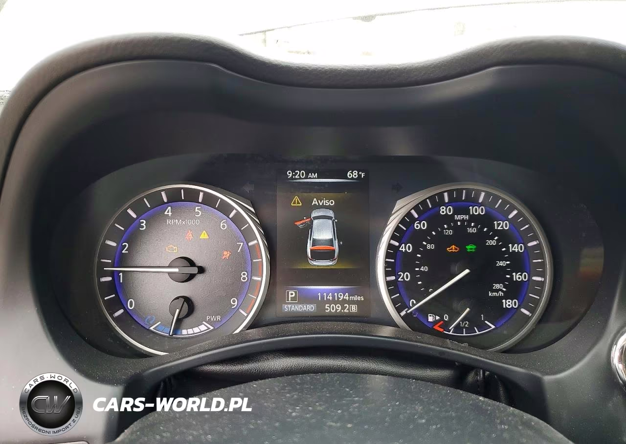 2014 Infiniti Q50 Hybrid Premium VIN:JN1AV7AP0EM691401 - 9