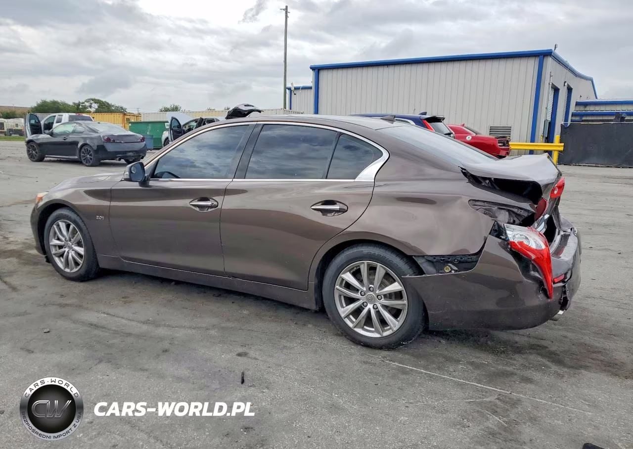 2016 Infiniti Q50 2.0T Premium VIN:JN1CV7AR2GM253119 - 2
