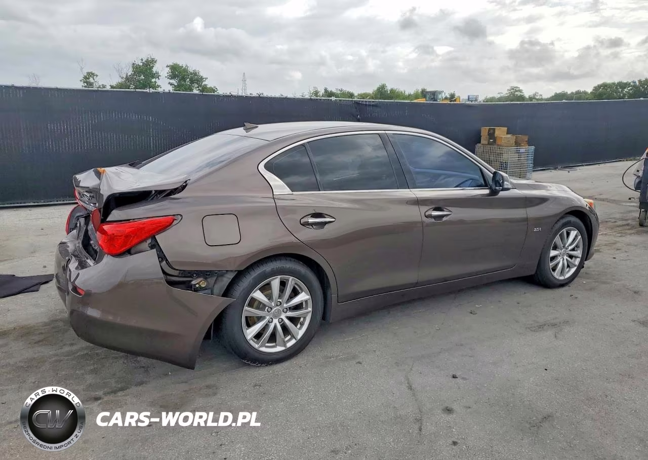 2016 Infiniti Q50 2.0T Premium VIN:JN1CV7AR2GM253119 - 3
