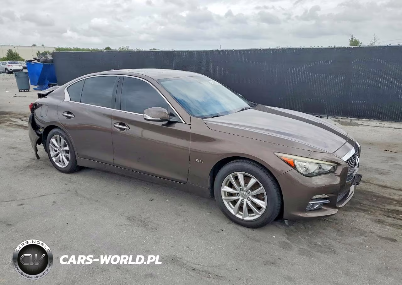 2016 Infiniti Q50 2.0T Premium VIN:JN1CV7AR2GM253119 - 4