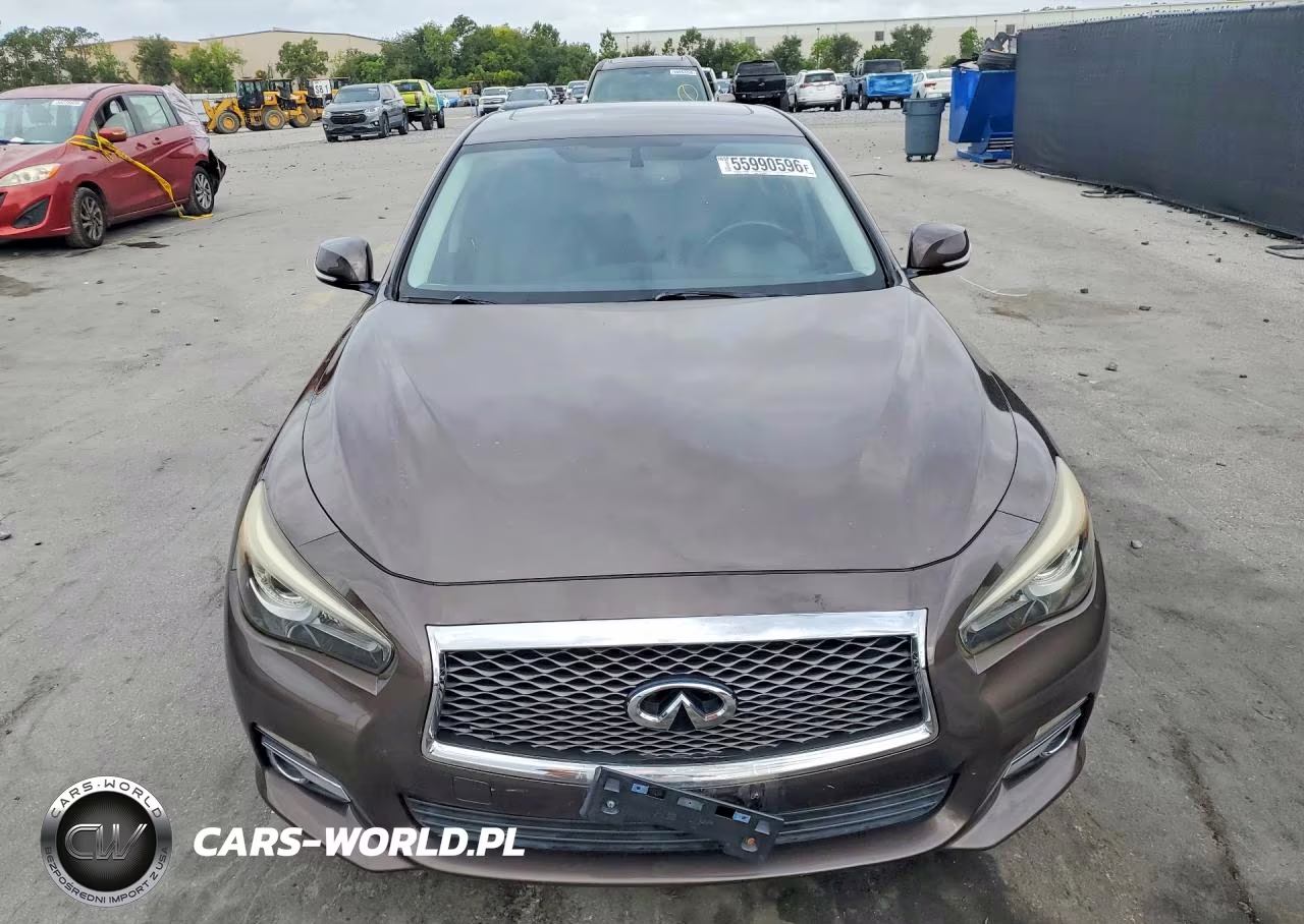2016 Infiniti Q50 2.0T Premium VIN:JN1CV7AR2GM253119 - 5