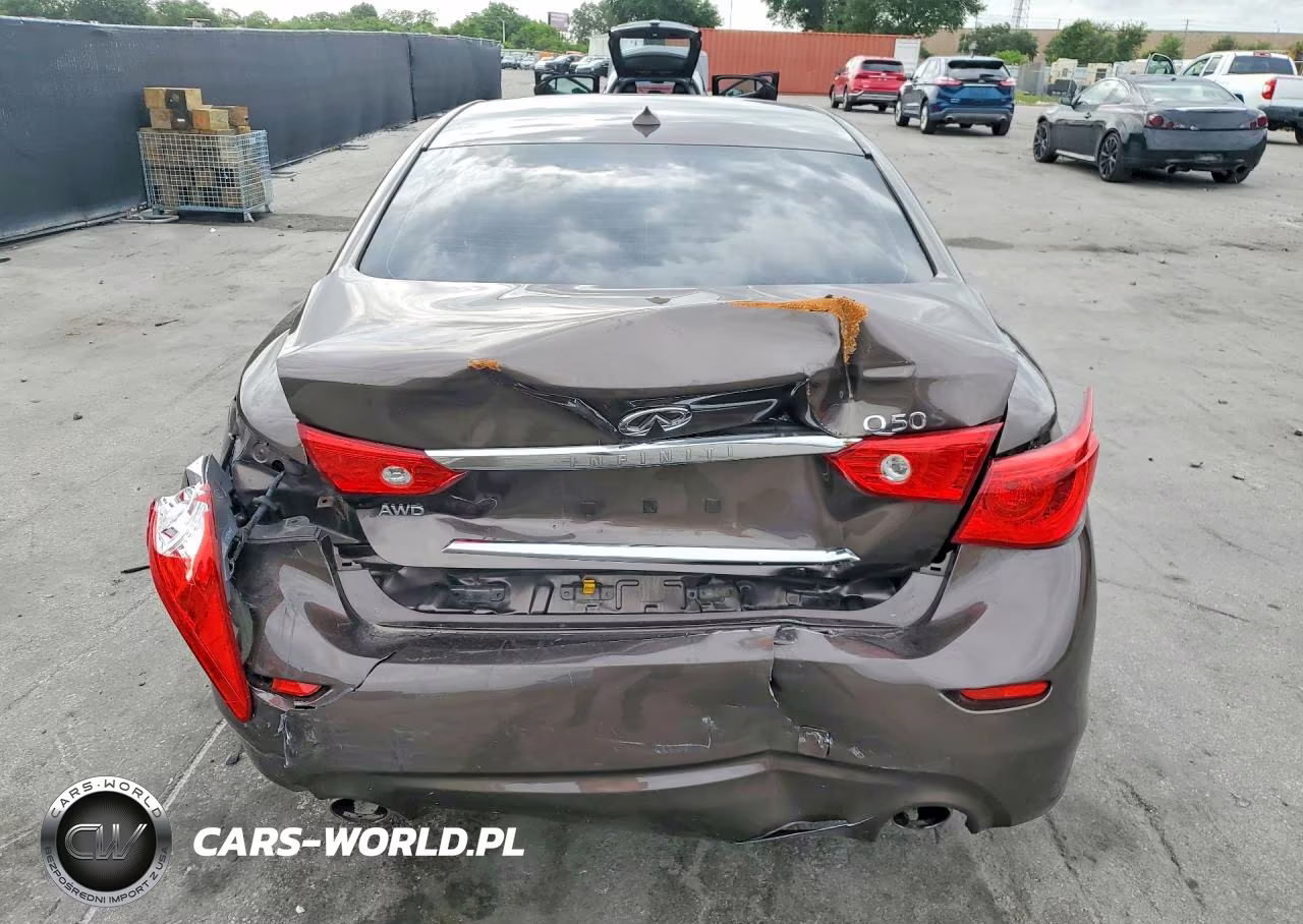 2016 Infiniti Q50 2.0T Premium VIN:JN1CV7AR2GM253119 - 6