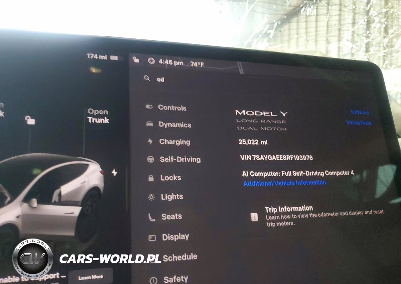 2024 Tesla Model Y VIN:7SAYGAEE8RF193976 - 9