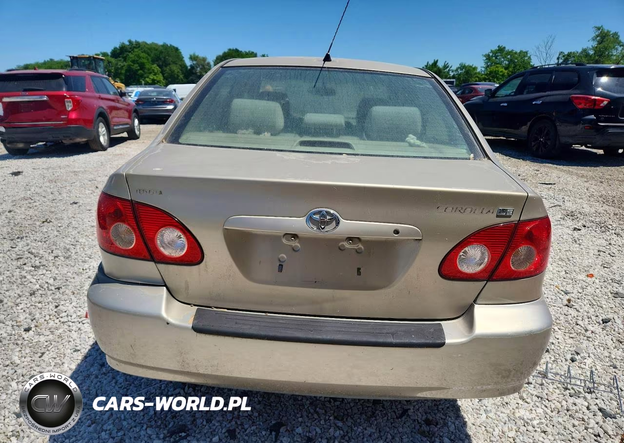 2005 Toyota Corolla Le VIN:2T1BR32E25C390881 - 6