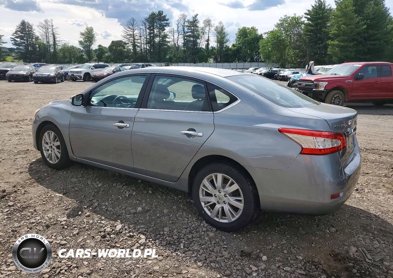 2013 Nissan Sentra S VIN:3N1AB7AP1DL775650 - 2