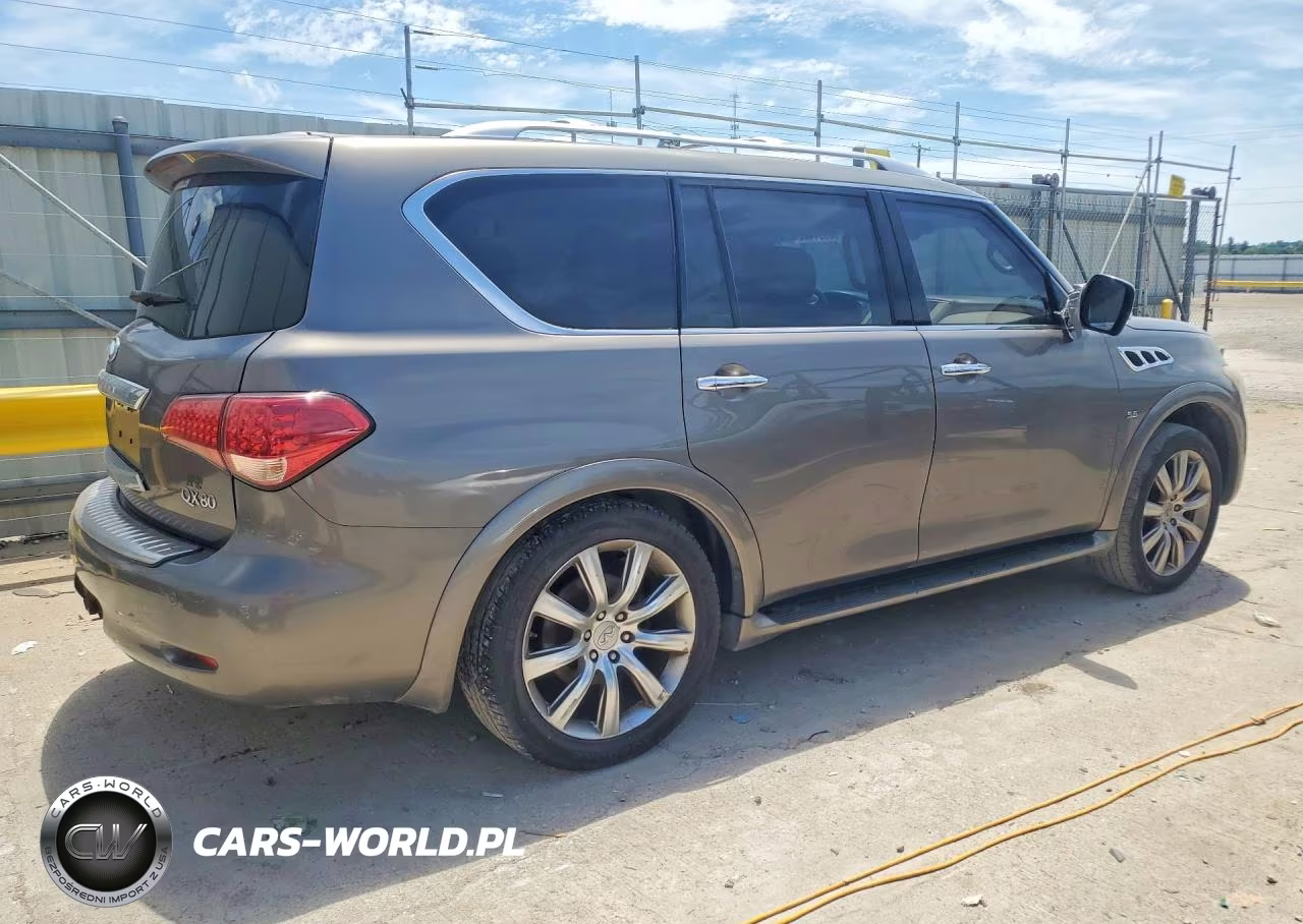 2014 Infiniti Qx80 Base VIN:JN8AZ2NE8E9067060 - 3