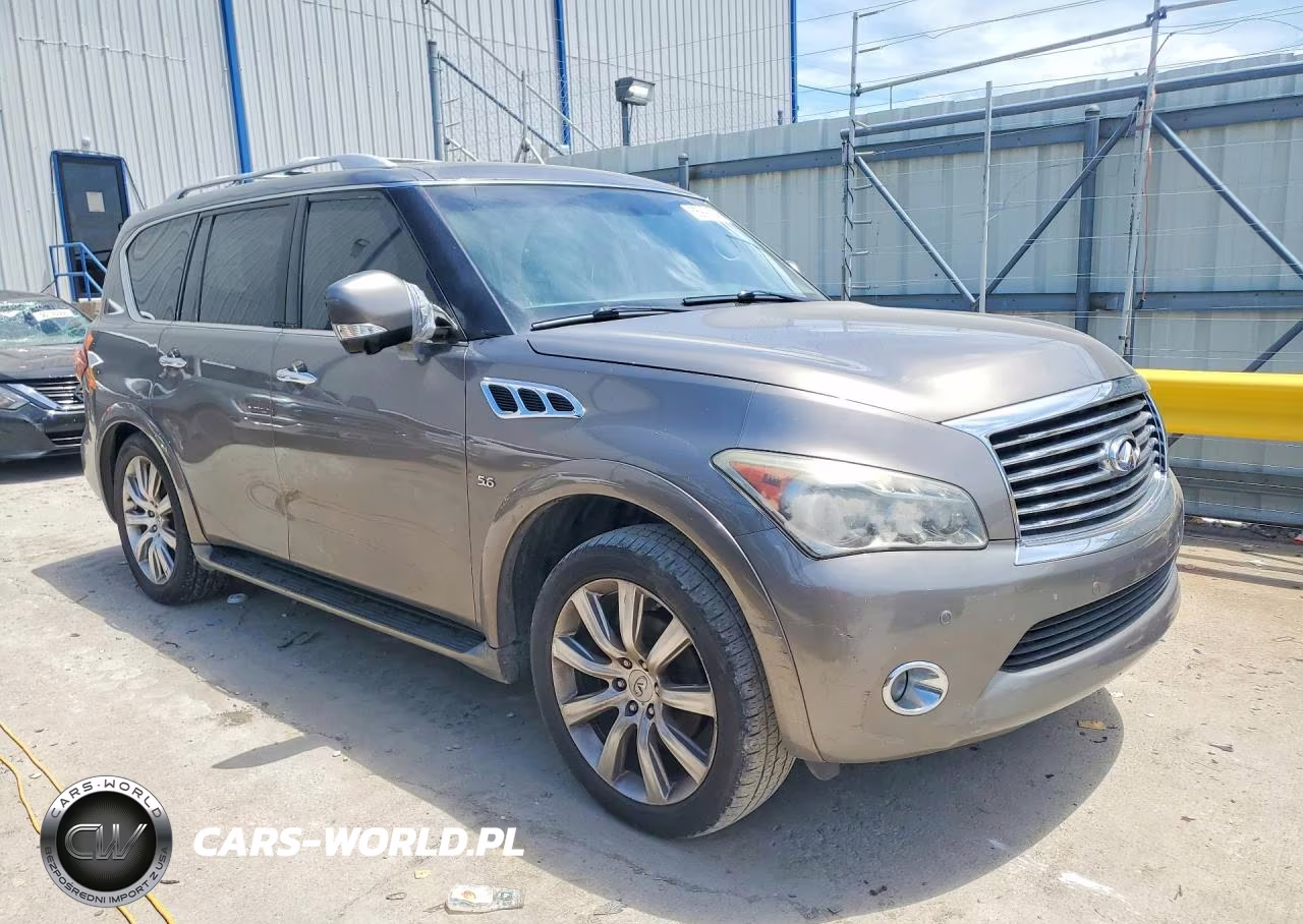 2014 Infiniti Qx80 Base VIN:JN8AZ2NE8E9067060 - 4