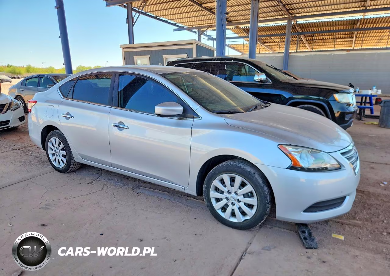 2015 Nissan Sentra S VIN:3N1AB7AP7FY244703 - 4