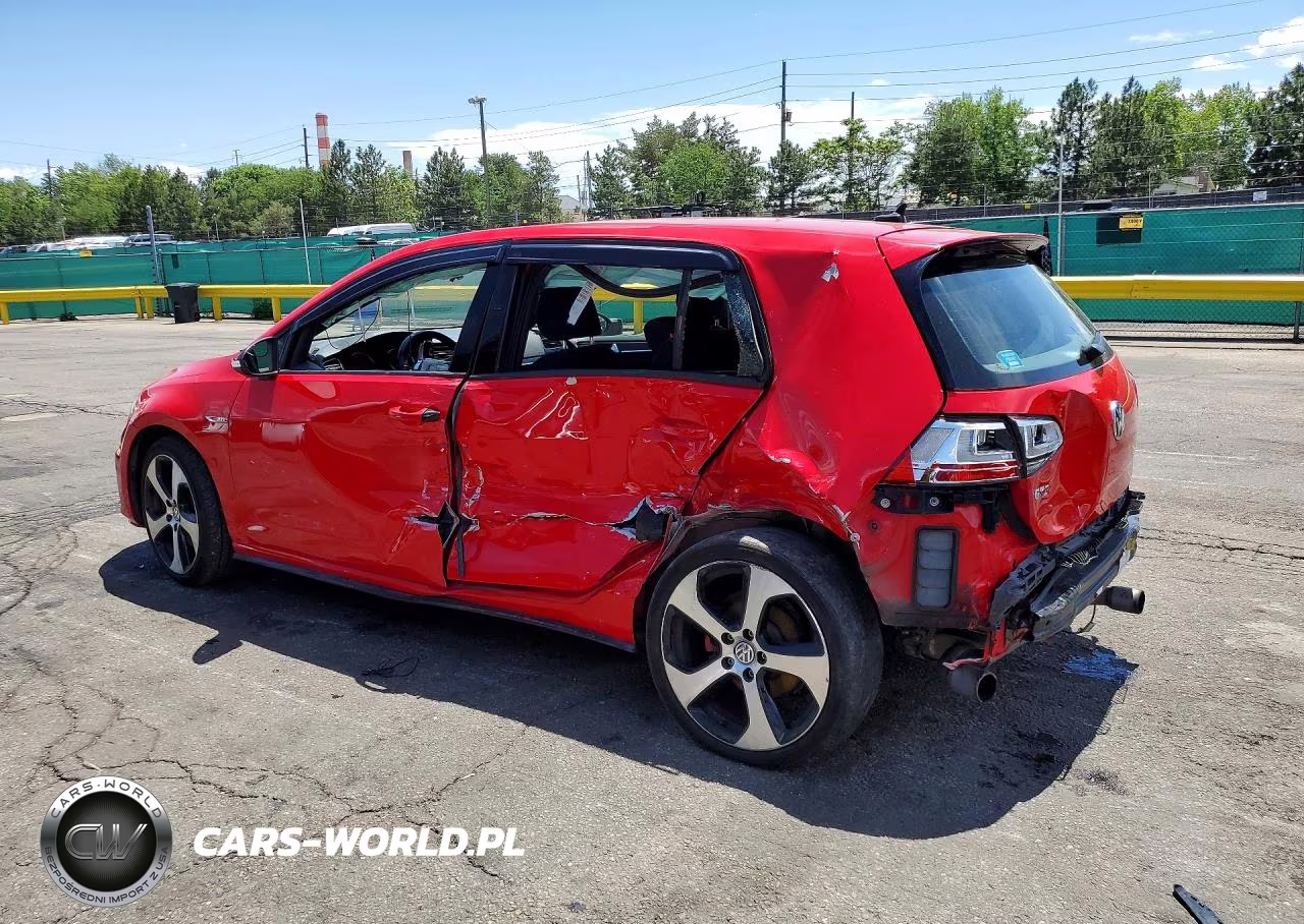 2016 Volkswagen Gti S VIN:3VW5T7AU6GM036075 - 2