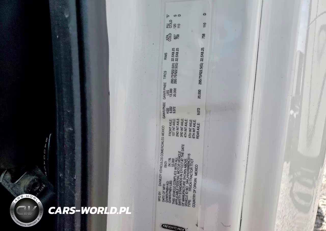 2022 Freightliner Cascadia 126 Semi Truck VIN:3AKJHHDR6NSNC5115 - 10