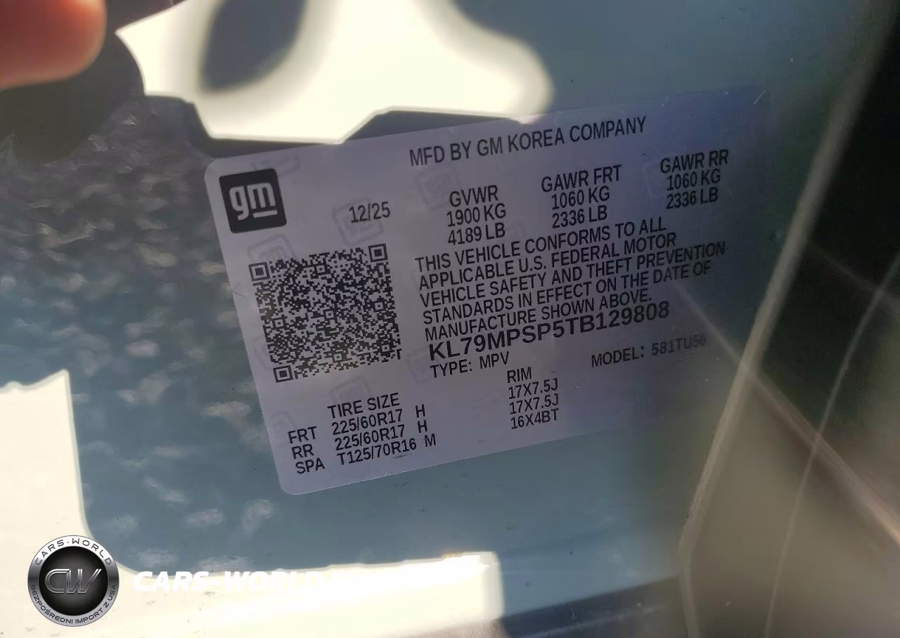 2026 Chevrolet Trailblazer Lt VIN:KL79MPSP5TB129808 - 13
