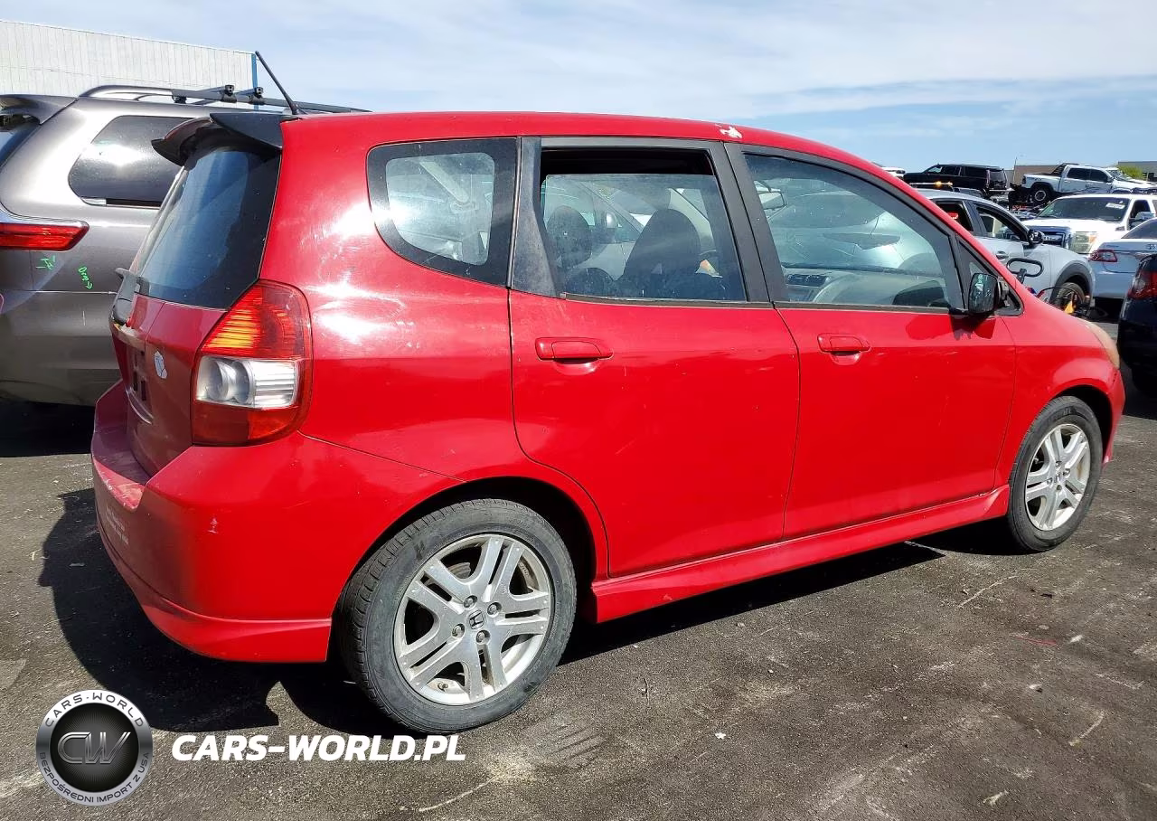 2008 Honda Fit Sport VIN:JHMGD38608S064924 - 3